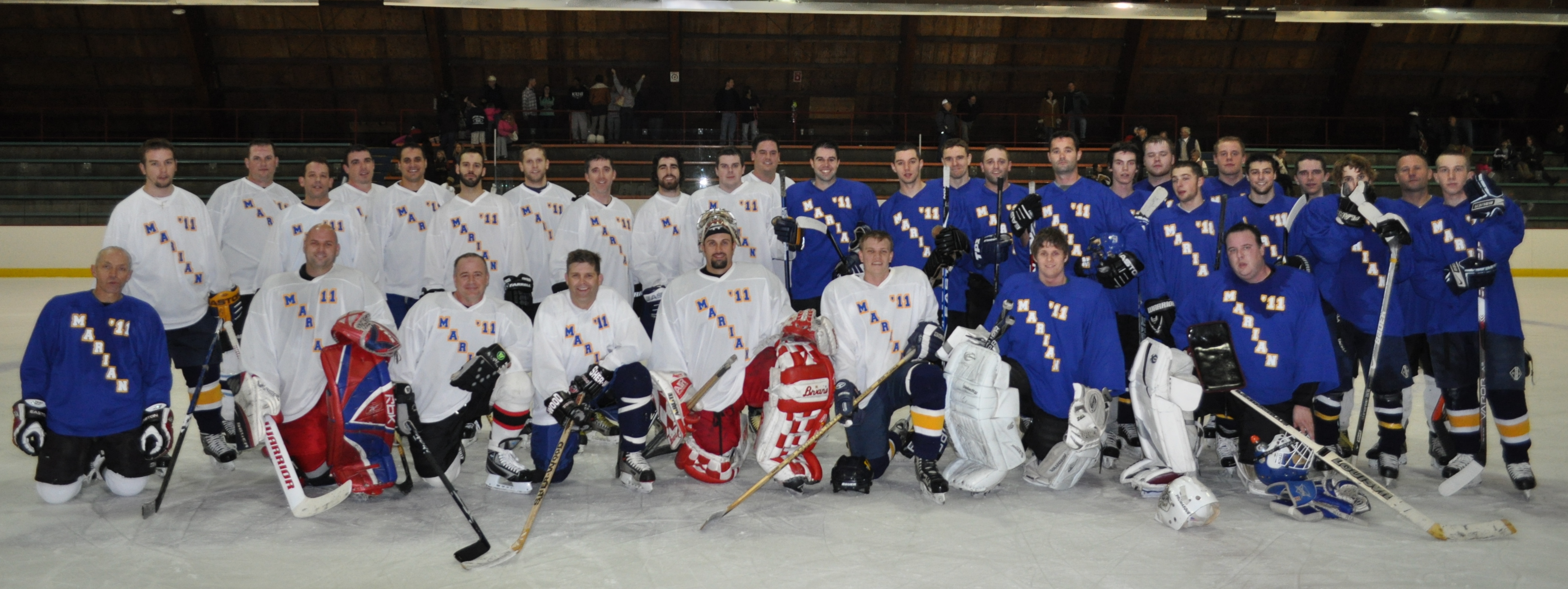 2011 Alumni Hockey players